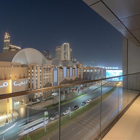 Luxurious Stylish Apartments Across Dubai Mall Burj Khalifa City Views ภายนอก รูปภาพ
