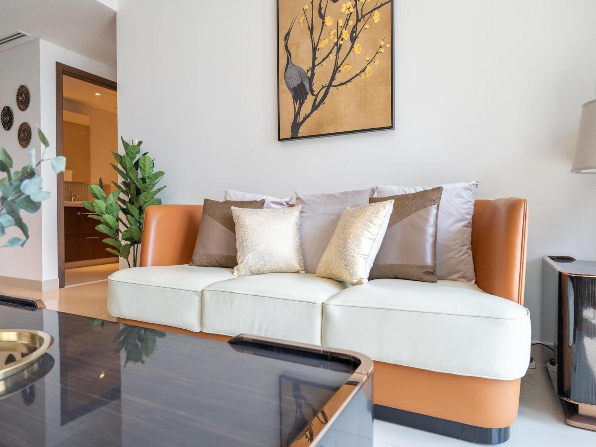 Luxurious Stylish Apartments Across Dubai Mall Burj Khalifa City Views ภายนอก รูปภาพ