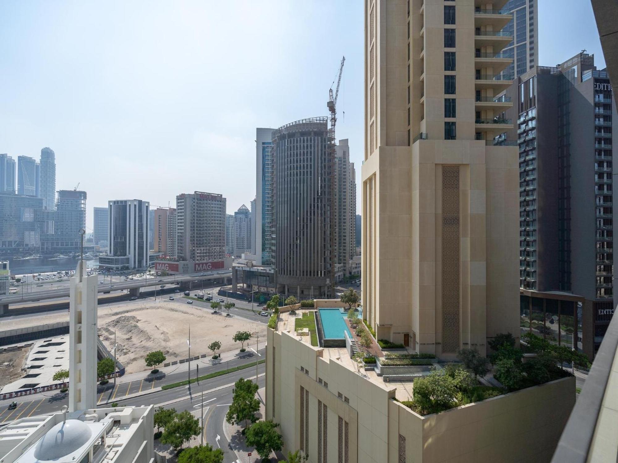 Luxurious Stylish Apartments Across Dubai Mall Burj Khalifa City Views ภายนอก รูปภาพ