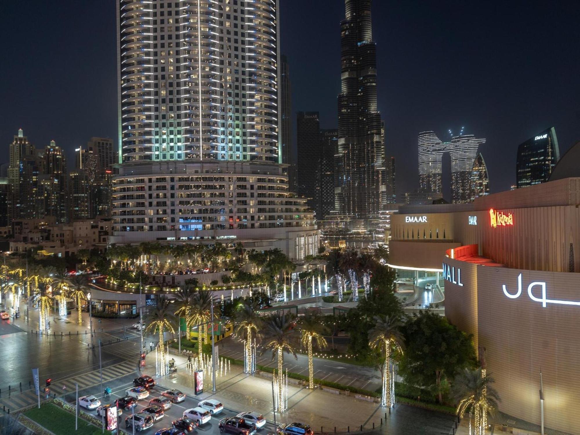 Luxurious Stylish Apartments Across Dubai Mall Burj Khalifa City Views ภายนอก รูปภาพ