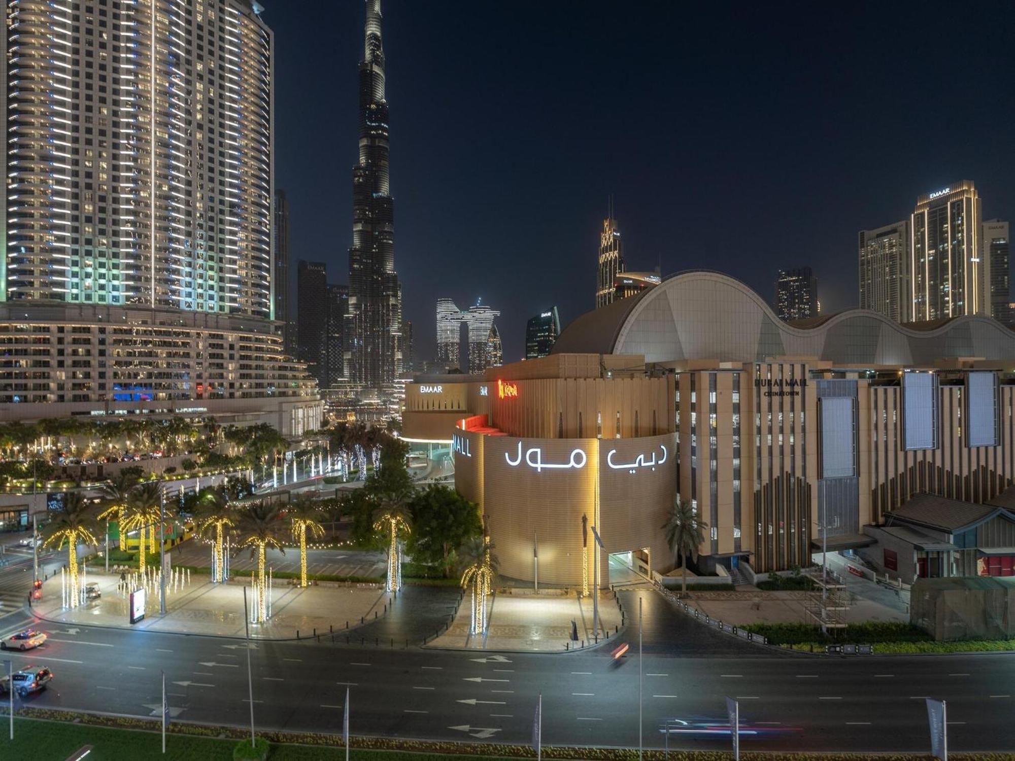 Luxurious Stylish Apartments Across Dubai Mall Burj Khalifa City Views ภายนอก รูปภาพ